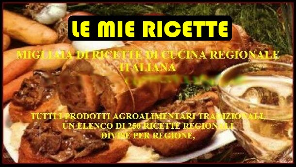 Libro gratis di ricette di cucina regionale italiana - LIBRO GRATIS DI CUCINA REGIONALE